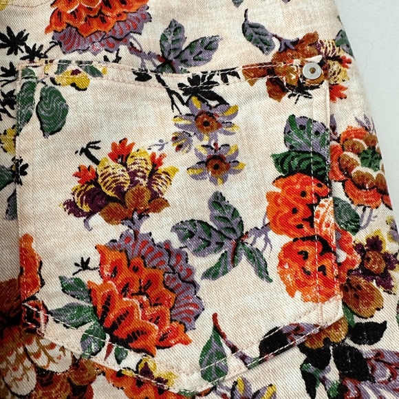 Anthropologie Pilcro Floral Ikat Stet pants - Picture 11 of 11